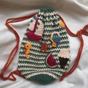 Misha & Puff drawstring kids backpack